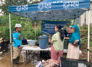 PLN Jawa Barat Distribusikan Bantuan untuk Korban Banjir di Berbagai Daerah