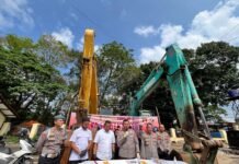 Polres Subang Ungkap Tambang Ilegal di Rancaasih