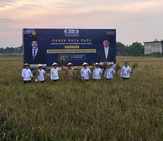 Ngabuburit Ramadan di Tengah Panen Raya Lapas Karawang