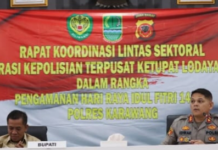 Polres Karawang Adakan Rakor Linsek untuk Operasi Ketupat Lodaya 2025