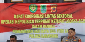 Polres Karawang Adakan Rakor Linsek untuk Operasi Ketupat Lodaya 2025