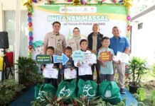 Pupuk Kujang Gelar Sunatan Massal untuk 500 Anak Jelang HUT ke-50