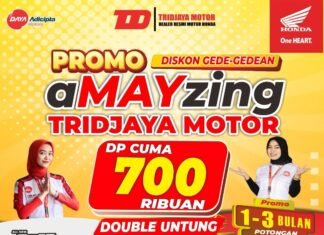 Diskon 4 Musim! Promo Heboh Mei dari Tridjaya Motor Siap Bikin Kamu Ngebut ke Dealer