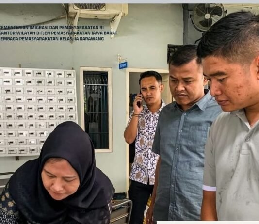 Antisipasi Narkoba, Lapas Karawang Lakukan Tes Urine Acak ke Petugas