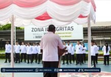 Empat Petugas Wasrik Resmi Dikukuhkan di Lapas Karawang