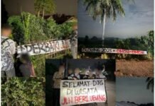 Janji Membusuk di Pinggir Jalan”: Warga Karawang Selatan Protes Kerusakan Jalan Badami–Loji