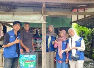 Mahasiswa KKN UNSIKA Sosialisasikan Program Bank Sampah di Empat Dusun Desa Sindangmukti