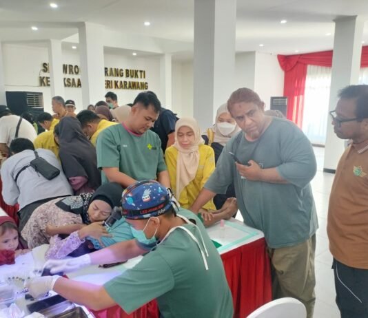Khitanan Massal Meriahkan HUT Kejaksaan, RSUD Karawang Libatkan Anak Difabel