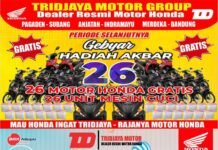 Promo September Ceria Tridjaya Motor: Bawa Pulang Beat, Scoopy, hingga PCX Lebih Mudah