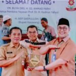 Bupati Aep Hadiri Bazar Sembako Murah, Ratusan Warga Tunggakjati Sambut Antusias