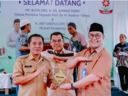 Bupati Aep Hadiri Bazar Sembako Murah, Ratusan Warga Tunggakjati Sambut Antusias