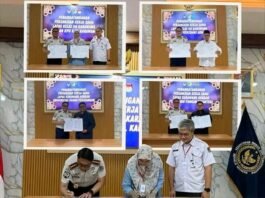 Perkuat Sinergi, Lapas Karawang Teken Kerja Sama dengan Sejumlah Instansi dan Gelar Buka Puasa Bersama