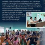 Peduli Masyarakat Sekitar, Lapas Karawang Distribusikan 200 Paket Sembako saat Ramadan