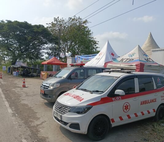 Rai Medical Team Karawang Dirikan Posko Terpadu untuk Pemudik di Jalan Lingkar Tanjungpura