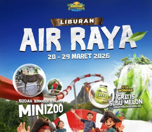 Wonderland Adventure Waterpark Galuh Mas Jadi Pilihan Wisata Lebaran 2026 di Pusat Kota Karawang