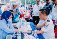 Jumat Sehat ASN Karawang, Bupati Aep Ajak Pegawai Jaga Kebugaran dan Rutin Cek Kesehatan