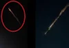 Warga Bekasi Dihebohkan Penampakan Benda Bercahaya Berekor di Langit Malam