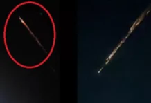 Warga Bekasi Dihebohkan Penampakan Benda Bercahaya Berekor di Langit Malam