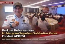 H. Margono Tegaskan Solidaritas Kepala Desa Jadi Kunci Kekuatan APDESI