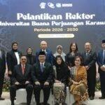 Dr.budi rismayadi resmi di lantik sebagai rektor UBP karawang periode 2026-2030