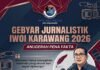 Gebyar Jurnalistik 2026 Resmi Dibuka, IWOI Karawang Tantang Anggota Tulis Berita Berkualitas