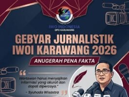 Gebyar Jurnalistik 2026 Resmi Dibuka, IWOI Karawang Tantang Anggota Tulis Berita Berkualitas