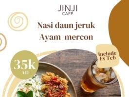 PROMO Spesial Rabu, Menu Pedas Gurih Jadi Andalan di Jinji Cafe