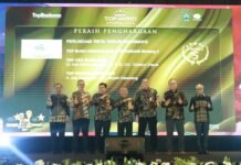 PERUMDAM Tirta Tarum Karawang Dinobatkan BUMD Bintang 5 di TOP BUMD Awards 2026