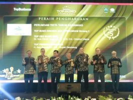 PERUMDAM Tirta Tarum Karawang Dinobatkan BUMD Bintang 5 di TOP BUMD Awards 2026