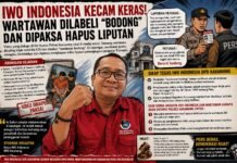 IWO Indonesia: Ini Bukan Salah Paham, Ini Intimidasi Terhadap Kerja Pers