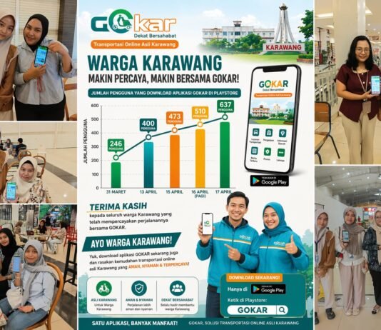 GOKAR Buka Peluang Kerja Driver di Karawang, Download Aplikasinya Sekarang