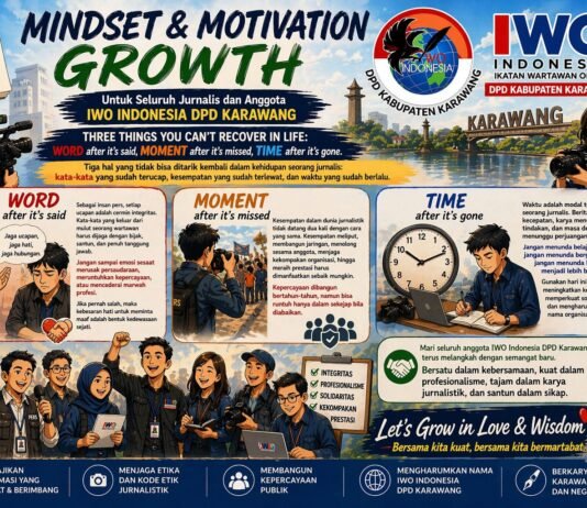 Syuhada Wisastra Kobarkan Motivasi Anggota IWOI Karawang: Bersatu, Berkarya, Bermartabat