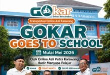 GOKAR Siapkan Layanan Bersahabat, Dunia Pendidikan Karawang Beri Dukungan