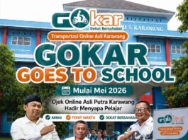 GOKAR Siapkan Layanan Bersahabat, Dunia Pendidikan Karawang Beri Dukungan