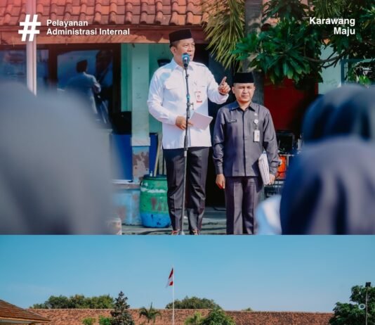 Tanpa Tenda dan Kursi, Pelantikan 364 ASN Pendidikan Karawang Berlangsung Sederhana