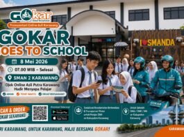 Dari Karawang untuk Karawang, GOKAR Edukasi Pelajar Lewat Program Goes To School
