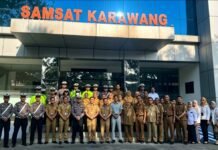 P3D, Polri, dan Jasa Raharja Kompak Tingkatkan Kualitas Pelayanan di Samsat Karawang