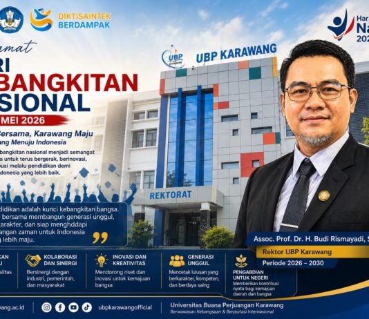Pimpin UBP Karawang, Assoc. Prof. Dr. H. Budi Rismayadi Fokus Bangun Generasi Unggul di Era Digital