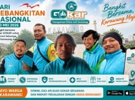 Driver GOKAR Karawang Rasakan Semangat Kebangkitan Nasional Lewat Perhatian dan Kesejahteraan