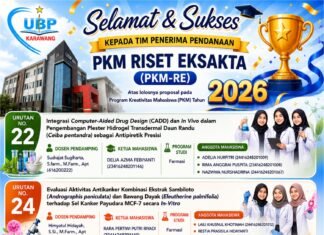 Mahasiswa UBP Karawang Raih Pendanaan PKM Riset Eksakta 2026, Masuk 5 Besar PTS Jawa Barat