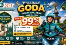 Promo GODA GOKAR Idul Adha 2026 Hadir di Karawang, Nikmati Diskon Hingga 99 Persen