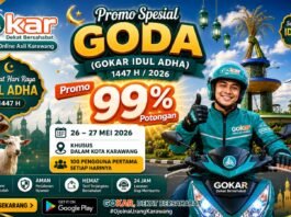 GOKAR Transportasi Online Asli Karawang Siap Bersaing dengan Promo Idul Adha 99 Persen