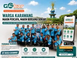 Transportasi Online Asli Karawang GOKAR Dapat Respon Positif, Grafik Pengguna Terus Naik