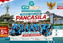 GOKAR Hadirkan Promo Hari Lahir Pancasila 2026, Diskon Perjalanan Hingga 45 Persen