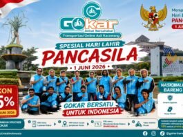 GOKAR Hadirkan Promo Hari Lahir Pancasila 2026, Diskon Perjalanan Hingga 45 Persen