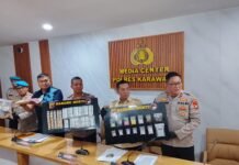 Polres Karawang Bongkar 31 Kasus Narkoba, Sita 1,4 Kilogram Sabu dan Amankan 41 Tersangka