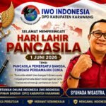 Hari Lahir Pancasila 2026, IWO Indonesia Karawang Tegaskan Peran Pers dalam Menjaga Persatuan Bangsa