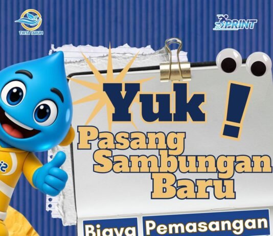 PERUMDAM Tirta Tarum Permudah Pemasangan Sambungan Baru Air Bersih untuk Warga Karawang