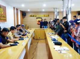 Polres Karawang Ringkus 5 Pelaku Curanmor, 12 TKP dan 9 Motor Curian Berhasil Diungkap