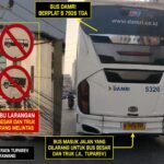 Dishub Karawang Akan Kejar Bus DAMRI B 7926 TGA yang Nekat Masuk Jalan Tuparev